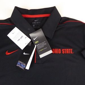 Nike Standard Fit Ohio State Buckeyes Dri-Fit Polo